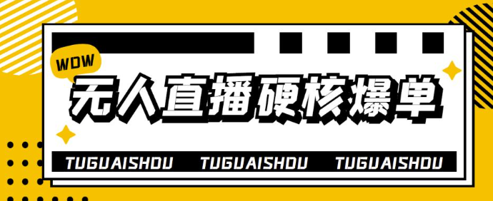 无人直播硬核爆单技术教程：暴利躺赚轻松玩转无人直播-虚拟货源网